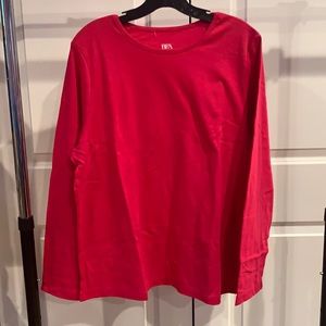 BFA Classic Women's Hot Pink Long Sleeve Tee (NWOT)
